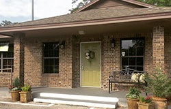 Front entrance of dental office