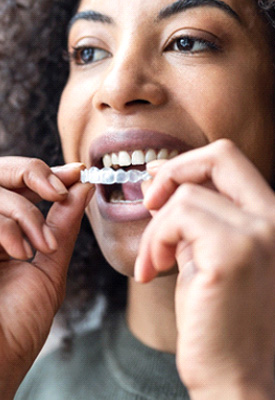 Get a straighter, more beautiful smile with Invisalign near Asbury Lake