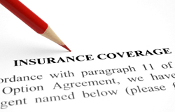 Dental insurance coverage form. 