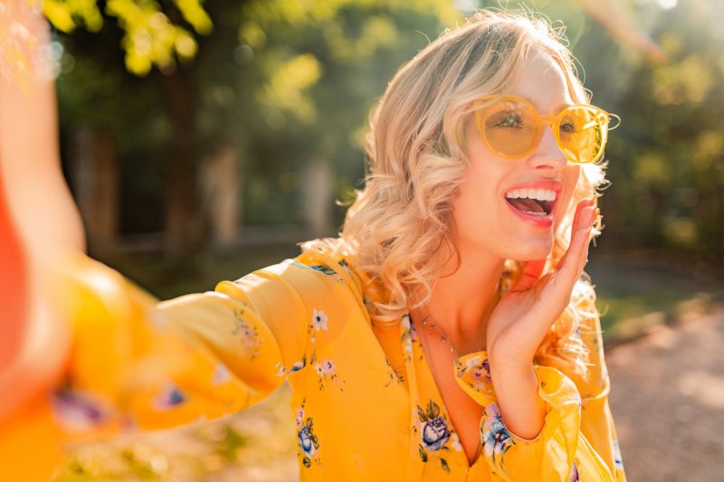 woman smiling in Orange Park